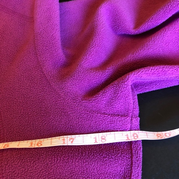 Columbia half zip purple sweater medium - Picture 8 of 9
